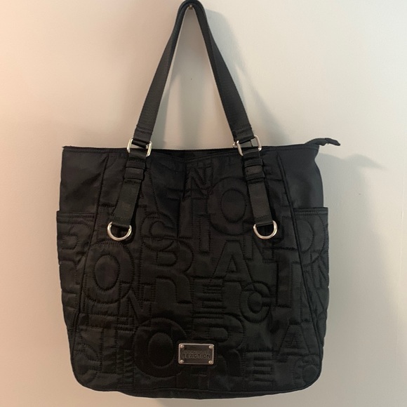 Cole Reaction Bags Cole Reaction Black Quilted Tote